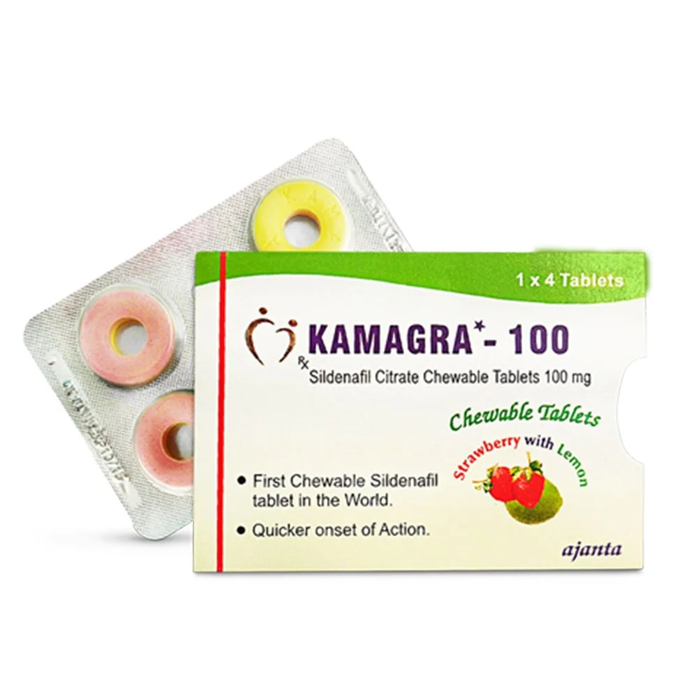 威而鋼口溶錠 Kamagra100mg Viagra 水果口味 快速增硬助勃